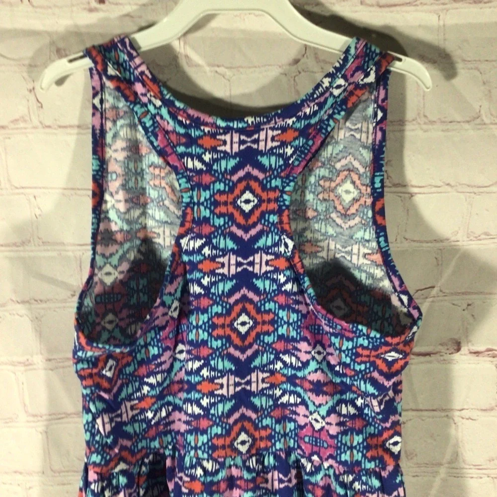Gymboree Colorful Racerback Dress - Size Medium (7-8)